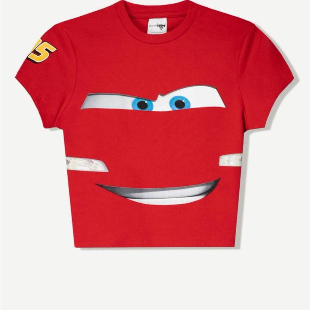 Red Lightning McQueen Graphic T-Shirt